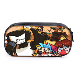 Children Friday Night Funkin Pencil Box Boys Girls Kids Anime Pencil Case Students Cartoon Pen Bags Teenagers Stationery Bags (Online Order Only)