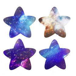 100-500pcs Laser Gold Foil Self-adhesive Star Stickers Reward Chart Decorative Toy Gifts Sticker Labels 1 Inch (ONLINE ORDER ONLY)
