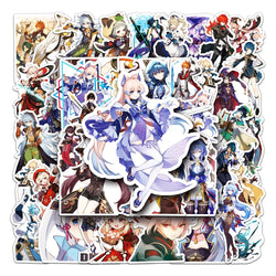 Genshin Impact Waterproof Adventure Anime Stickers (10/30/50PCS) (Online Order Only)
