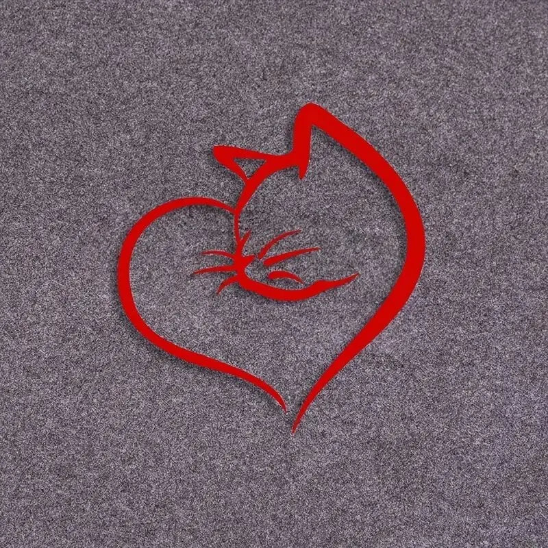 Cats Hearts  Sticker,Cute Car Body Window Bumper Vinyl Decal,For Cars, Trucks, Walls, Laptops, Windows, Motorcycles, Bumpers (ONLINE ORDER ONLY)