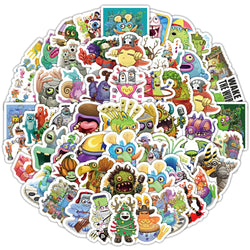 10/30/50/100pcs Game My Singing Monster Anime Stickers Decals Laptop Phone Notebook Guitar Skateboard Cool Waterproof Sticker (ONLINE ORDER ONLY)