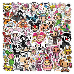Tokidoki Stickers Pack for Laptop, Phone, Suitcase, Scrapbooking, Stationery (Online Order Only)