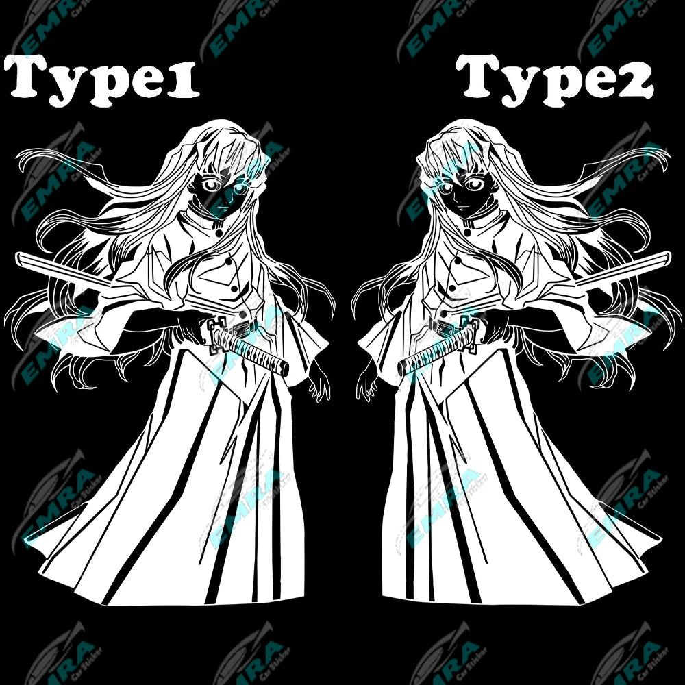 Anime For The Samurai Car Sticker Whole Body Auto Parts Personalized Decoration Sticker Prevent Bask In Waterproof Vinyl Decals (ONLINE ORDER ONLY)