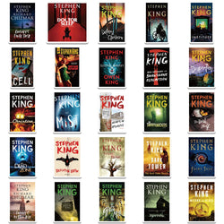 10/30/50PCS Mix Stephen Edwin King Horror Novel Stickers Poster Decals DIY Motorcycle Laptop Notebook Phone Bike Graffiti Toys (Online Order Only)