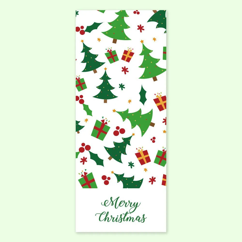10-30pcs Merry Christmas Seal Sticker Christmas Tree Gift Label Sticker Scrapbooking For Christmas Party Decoration (ONLINE ORDER ONLY)