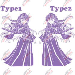 Anime For The Samurai Car Sticker Whole Body Auto Parts Personalized Decoration Sticker Prevent Bask In Waterproof Vinyl Decals (ONLINE ORDER ONLY)