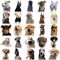 10/30/50PCS Dog Life Korean Sticker Aesthetic PVC Diary Laptop Sketchbook Children's Stationery Scrapbooking School Supplies (ONLINE ORDER ONLY)