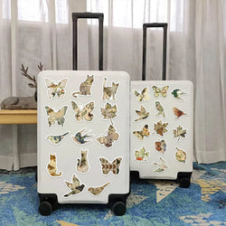 50PCS Retro Animal Stickers DIY Laptop Phone Suitcase Notebook Ancient Sticker Graffiti Decals Kids Toy Gift (ONLINE ORDER ONLY)