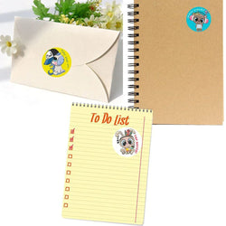 100-500PCS Cartoon Reward Sticker 8 Style Pattern Toys Label School Teacher Reward Stickers Animals Cartoon Scrapbook Decoration (Online Order Only)
