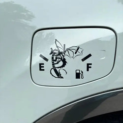 Funny Dragon Shaped Pattern Car Sticker for Fuel Tank Cap Door Decoration Automotive Supplies Outdoor Stickers Pvc Vinyl Decals (ONLINE ORDER ONLY)