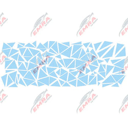 Triangle Car Sticker Decoration Side External Accessories Camouflage Kit Wrap Camo Tuning Styling Waterproof Vinyl Decals (ONLINE ORDER ONLY)
