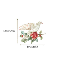 50pcs Flowers and Letters Cartoon Graffiti Stickers DIY Phone Guitar Laptop Notebook Suitcase PET Waterproof Sticker Kids Toy﻿ (Online Order Only)