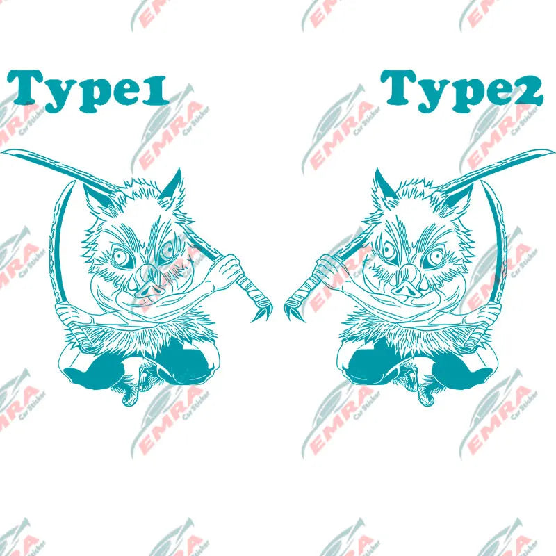 Big Anime For Car Sticker Whole Body Car Customization For Side Decorate Exterior Accessories Waterproof PVC Vinyl Decals (ONLINE ORDER ONLY)