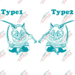 Big Anime For Car Sticker Whole Body Car Customization For Side Decorate Exterior Accessories Waterproof PVC Vinyl Decals (ONLINE ORDER ONLY)