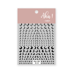 1pc 3D Cloud Moon Design Nail Art Stickers Ultra Thin Self Adhesive Nail Art Decals White Clouds Nail Art Decoration Supplies *N (Online Order Only)