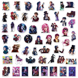 10/30/50PCS Arcane League of Legends Stickers Cool Game Animation Sticker Scrapbook Luggage Laptop Phone Guitar Bike Cartoon Toy (Online Order Only)