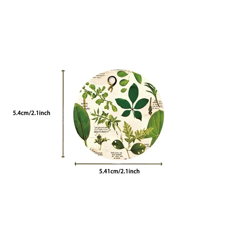 10/30/50PCS Green Plants PVC Sticker Aesthetic Decoration Scrapbooking Korean Stationery Hand Accounting Supplies for Kids (ONLINE ORDER ONLY)