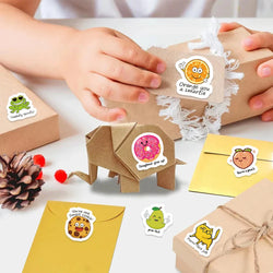 500pcs Cute Reward Stickers Roll Encourage Sticker for Kids Motivational Star Decals for School Teacher Student Stationery (ONLINE ORDER ONLY)