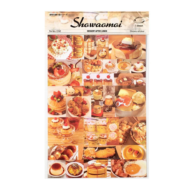 1Piece Showa Memories Series Cute Sticker for Phone Camera Luggage Journal Sticker Kawaii Decoration Sticker Gift (ONLINE ORDER ONLY)