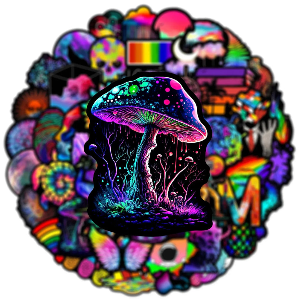 Art Graffiti Colorful Spectrum Sticker Packs (ONLINE ORDER ONLY)