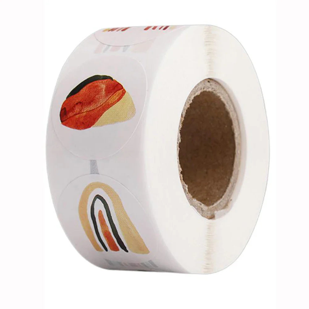 100-500pcs Cartoon Animal Children Sticker Label Thank You Cute Toy Game Sticker DIY Gift Sealing Label Decoration Supplies (Online Order Only)