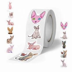 500pcs/roll Kids Stationery Stickers Birthday Party Back ground Fruits Balloon Happy Banner Refrigerator Vegetable Stickers Toys (ONLINE ORDER ONLY)