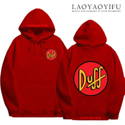 Simpsons Hoodie - Duff Beer Logo (ONLINE ORDER ONLY)
