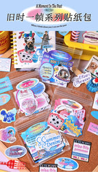 50Pcs/lot Ins Cute Bear Stickers Planner Journal Collage DIY idol card Decoration Material Scrapbook Sticker Kawaii Stationery (ONLINE ORDER ONLY)