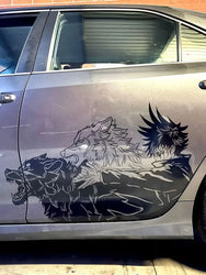 Large Anime Decal Graphic For Cars Sticker Decoration Side Hood Auto Parts Die Cutting Water Proof Vinyl Decals Accessories (ONLINE ORDER ONLY)