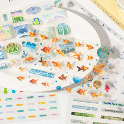 72pages/book Y2K Style Retro Cute Cut Film Sticker Book Planner Journal Handbook Scrapbooking Kawaii Decoration Sticker Gift (ONLINE ORDER ONLY)