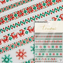 Shiny White Pink Blue Gold Snowflakes Hexagon Water Bubbles Winter 5D Self Adhesive Nail Art Stickers Rhinestone Manicure Decals (ONLINE ORDER ONLY)