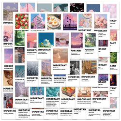 Healing Landscape Cartoon Stickers for Phone Laptop Luggage Skateboard - 10/30/50PCS (Online Order Only)