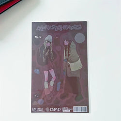 Korean ins Sweet Cool Girl Sticker Diary Scrapbooking DIY Album Decoration Sticker Aesthetic Stationery Art Supplies Personalizd (ONLINE ORDER ONLY)