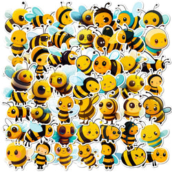 Cartoon Bee Stickers for Kids DIY, Phone, Laptop, Scrapbooking (ONLINE ORDER ONLY)