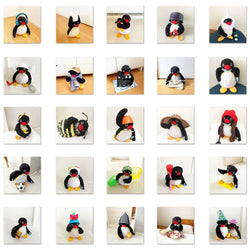 10/30/54PCS Cute Pingu Stickers Kawaii Penguin Cartoon Sticker Animal Meme Decals Luggage Laptop Guitar Bike Skateboard Kids Toy (ONLINE ORDER ONLY)