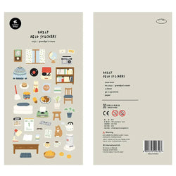 Korean Import Original Suatelier Daily Stickers Scrapbooking Diy Journal Stationery Sticker Children Decor Art Supply (Online Order Only)