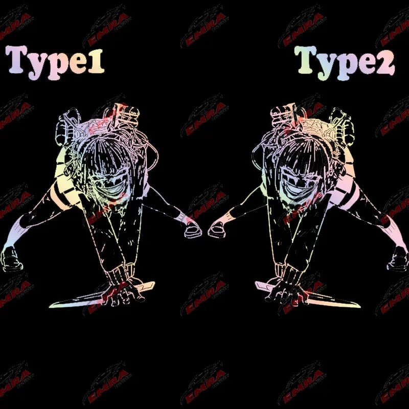 Anime Car Sticker Large Stickers External Accessories Assassin For Door Hood Decoration Style Spirit Styling PVC Vinyl Decal (ONLINE ORDER ONLY)