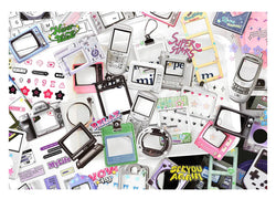 15pcs/lot American Style Retro Material Pack Paper Card Decorative Sticker for Photo Frame Planner Journal DIY Collage (ONLINE ORDER ONLY)
