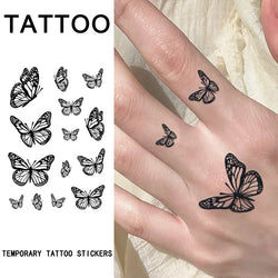 Butterfly, 1Pc Waterproof Temporary Tattoo Stickers, Long-lasting Waterproof for One to Two Weeks, Fake Tattoo for Man and Women (Online Order Only)