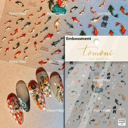 Beach Colourful Conch Dolphin Shell Starfish Jellyfish Star Summer Sea Wave Vacation Mode Water Bubble Nail Art Stickers Decals (Online Order Only)