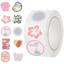 100-500pcs Cute Cartoon Animals Stickers Stationery Thank You Seal Stickers Anime Decals For Teacher Student Kids Toy (ONLINE ORDER ONLY)