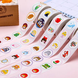 100-500pcs Reward Stickers Cute animals Motivational Stickers for Kids toys School Reward Students Teachers Stationery Labels (Online Order Only)