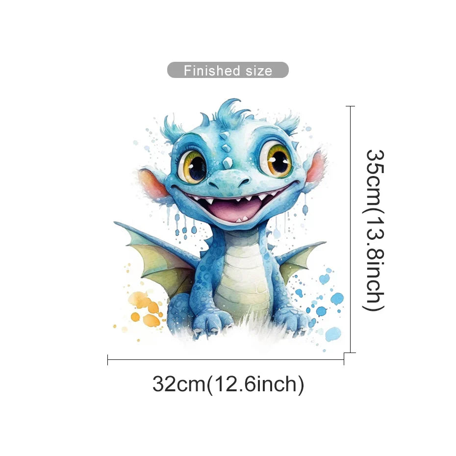 Dinosaur Toilet Stickers Animal Decals for Bathroom Decor (Online Order Only)