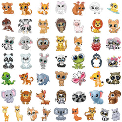 10/30/50PCS Cute Big Eyes Animals Sticker Cartoon Kawaii Decals Gift For Kids Laptop Notebook Guitar Phone Suitcase Car DIY Toys (Online Order Only)