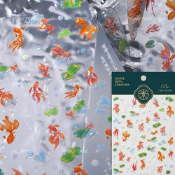 Colorful Bubbles Star Shiny Dreamy Glass Shards Flat 5D Soft Embossed Relief Self Adhesive Nail Art Sticker Chic Manicure Decal (ONLINE ORDER ONLY)