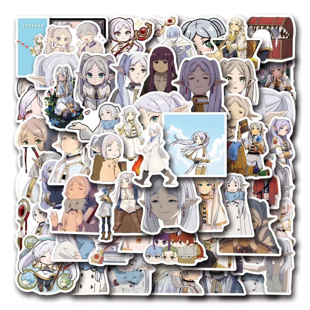 10/30/50/100PCS The Buried Florian Stickers Frieren: Beyond Journey's End Cartoon DIY Fashion Sticker Kids Gift Toys Bike Decals (Online Order Only)