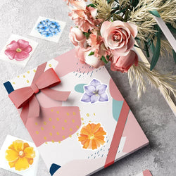 150pcs/roll Colorful Flowers Stickers 3.8cm/1.5inch Party Gift Decoration Label Scrapbook Stationery Stickers (ONLINE ORDER ONLY)