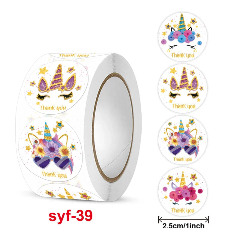 New  Sticker  Dog Cat Kids Reward Sticker Yellow Labels Happy Animal dog   Sticker Kids Toys School Teacher Student Stationery (Online Order Only)