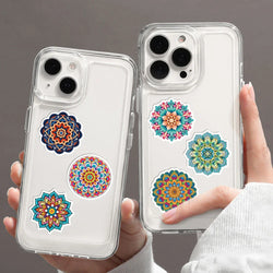 50PCS Colorful Mandala Pattern PVC Stickers for Car Suitcase Car Helmet Luggage Graffiti Sticker For Phone Case Home Decals (Online Order Only)