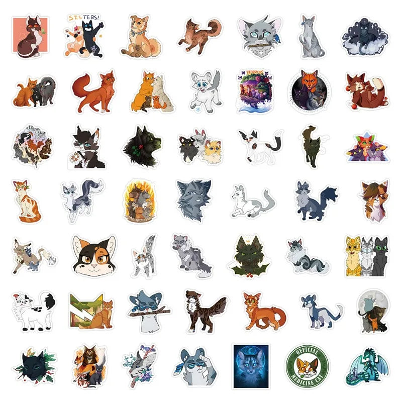 50pcs Vincent Trinidad Cartoon Stickers for Luggage, Water Cup, Phone, Laptop, Scooter, Refrigerator (Online Order Only)